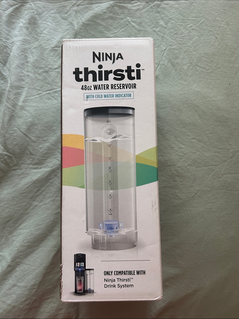 Ninja thirsti 48oz water reservoir